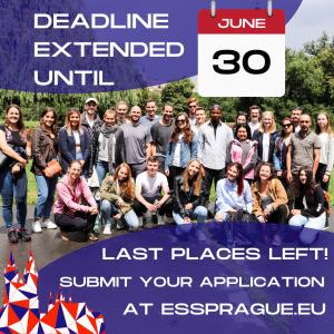 Extended deadline for applications!